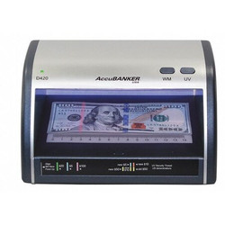 Accubanker Counterfeit Detector,110VAC Input Power LED420