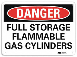 Lyle Danger Sign,7 in x 10 in,Aluminum  U3-1524-NA_10x7