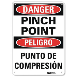 Lyle Danger Sign,10 inx7 in,Aluminum U1-1087-NA_7x10