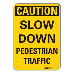 Lyle Caution Sign,14 inx10 in,Plastic LCU3-0313-NP_10x14