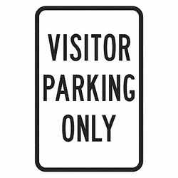 Lyle Visitor Parking Sign,18" x 12" T1-6211-EG_12x18