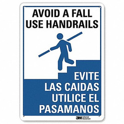 Lyle Safety Sign,14 inx10 in,Aluminum U1-1026-NA_10x14