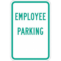 Lyle Employee Parking Sign,18" x 12" T1-1179-DG_12x18