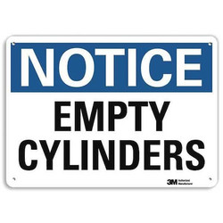 Lyle Notice Sign,10 inx14 in,Aluminum U5-1196-NA_14x10