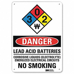 Lyle Danger Sign,10 inx7 in,Aluminum U3-2083-NA_7x10