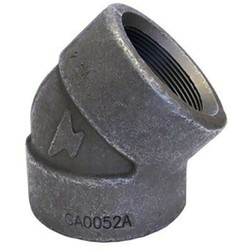 Anvil 45 Elbow, Forged Steel, 1 1/2 in, NPT 0361111404