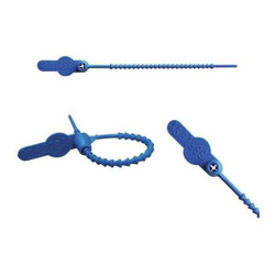 Elc Security Products Pull-Tight Seals,Blue,Unfinished,PK250 065N14PPBL