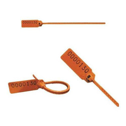 Elc Security Products Pull-Tight Seals,Orange,Unfinished,PK250 060H14PPOR