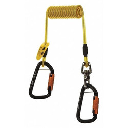 3m Dbi-Sala Tool Lanyard,Coiled  1500159