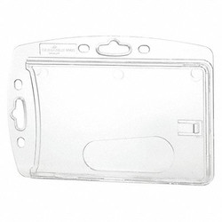 Durable ID Card Holder,Shell Style,PK10  890519