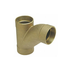 Nibco DWV Long Turn Tee Wye,Cast BRZ,2" 812 2