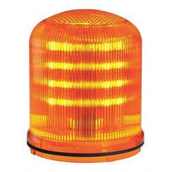 Federal Signal Beacon Warning Light,Amber,LED  SLM100A