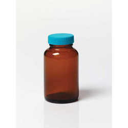 Manufacturer Varies Bottle,95 mm H,Amber,53.97 mm Dia,PK24 3UDD3