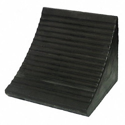 Ame Wheel Chock,10 In H,Rubber,Black  15301