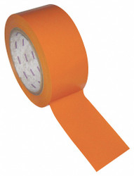 Sim Supply Floor Tape,Orange,1 inx180 ft,Roll  21U169