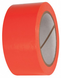 Sim Supply Floor Tape,Orange,2 inx216 ft,Roll  15D719