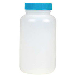 Manufacturer Varies Bottle,120 mm H,White,65 mm Dia,PK24 353008