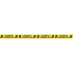 Sim Supply Floor Tape,Black/Yellow,3 inx60 ft,Roll  9WLE0