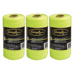 Stringliner Masons Line,Braided,1000 ft. L,PK3 35765