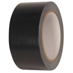 Sim Supply Floor Tape,Black,2 inx216 ft,Roll  15D716