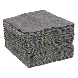 Spilltech Absorbent Pad,Universal,150 ft. L,PK100 GPL100H