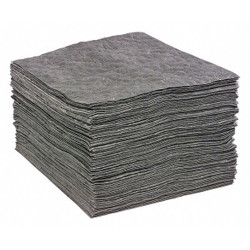 Spilltech Absorbent Pad,Universal,150 ft. L,PK100 GPL100H