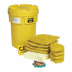 Spilltech Spill Kit,Drum,Chemical/Hazmat,30" H SPKHZ-30