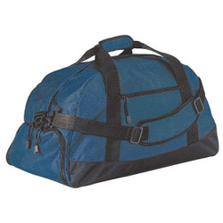 Manufacturer Varies Duffel Bag,Round,Blue,11" H 9G718
