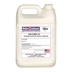 Petrochem Compressor Oil,1 gal, Jug, 15 SAE Grade AIR-COMP 46-001