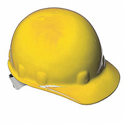 Fibre-Metal by Honeywell Hard Hat,Type 1, Class E,Yellow E2RW02A000