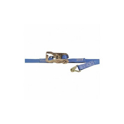 Kinedyne Tie Down Strap,Wire-Hook,Blue 712581GRA