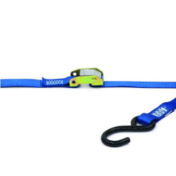 Kinedyne Ratchet Strap,Flat-Hook,Yellow 552721GRA