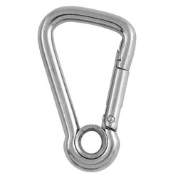 Lucky Line Spring Snap,HD,Steel,L 4 5/8 In 4FCR3