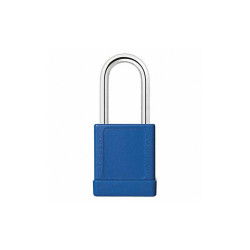 Manufacturer Varies Lockout Padlock,KD,Blue,2"H 48JR84