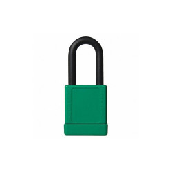 Manufacturer Varies Lockout Padlock,KD,Green,3"H 48JT76