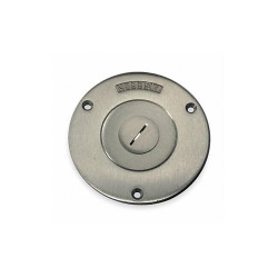 Hubbell Wiring Device-Kellems Floor Box Cover,Round,1/4 in. SA2525