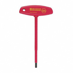Wiha Insulated Hex Key,Tip Size 8mm 33447