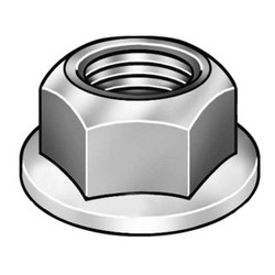 Manufacturer Varies SW Flng Lk Nt,Znc,Stl,5/8"-11,GrdA,25PK 3HDX6