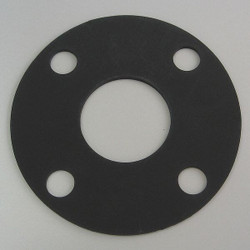 Sim Supply Flange Gasket,Full Face,1 In,Viton  4CYV4