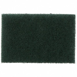 3m Scouring Pad,4 1/2 in L,Green,PK80 9650