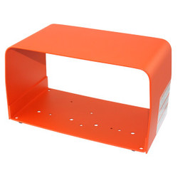 Linemaster Foot Switch Guard, Steel, Orange 522-D28