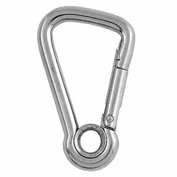 Lucky Line Spring Snap,HD,Steel,L 3 1/8 In 4FCR1