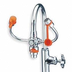 Guardian Equipment Eyewash w/Diverter,Faucet Mount,6-3/4 W G1201