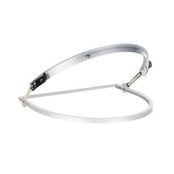 Msa Safety FaceShieldFrame,Silver,Metal,Full-Frame 10176739