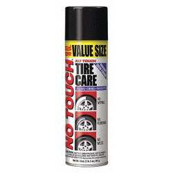 No Touch Tire Cleaner,Aerosol Can,White Foam BP15