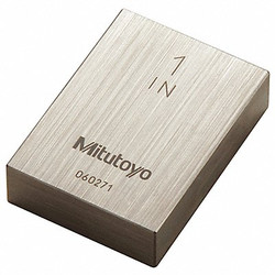 Mitutoyo Gage Block,1/8" L,3/8" H,Steel,ASME AS-1 611165-541