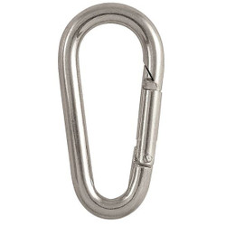 Lucky Line Spring Snap,HD,Steel,L 3 1/8 In 4FCN7