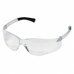 Mcr Safety Bifocal Safety Read Glasses,+1.00,Clear 8W738