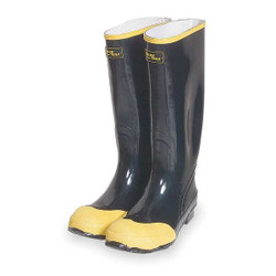 Manufacturer Varies Rubber Boot,Men's,9,Knee,Black,PR 4T281