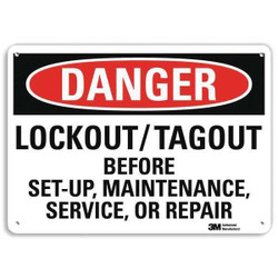 Lyle Danger Sign,7 inx10 in,Plastic U1-1071-NP_10X7